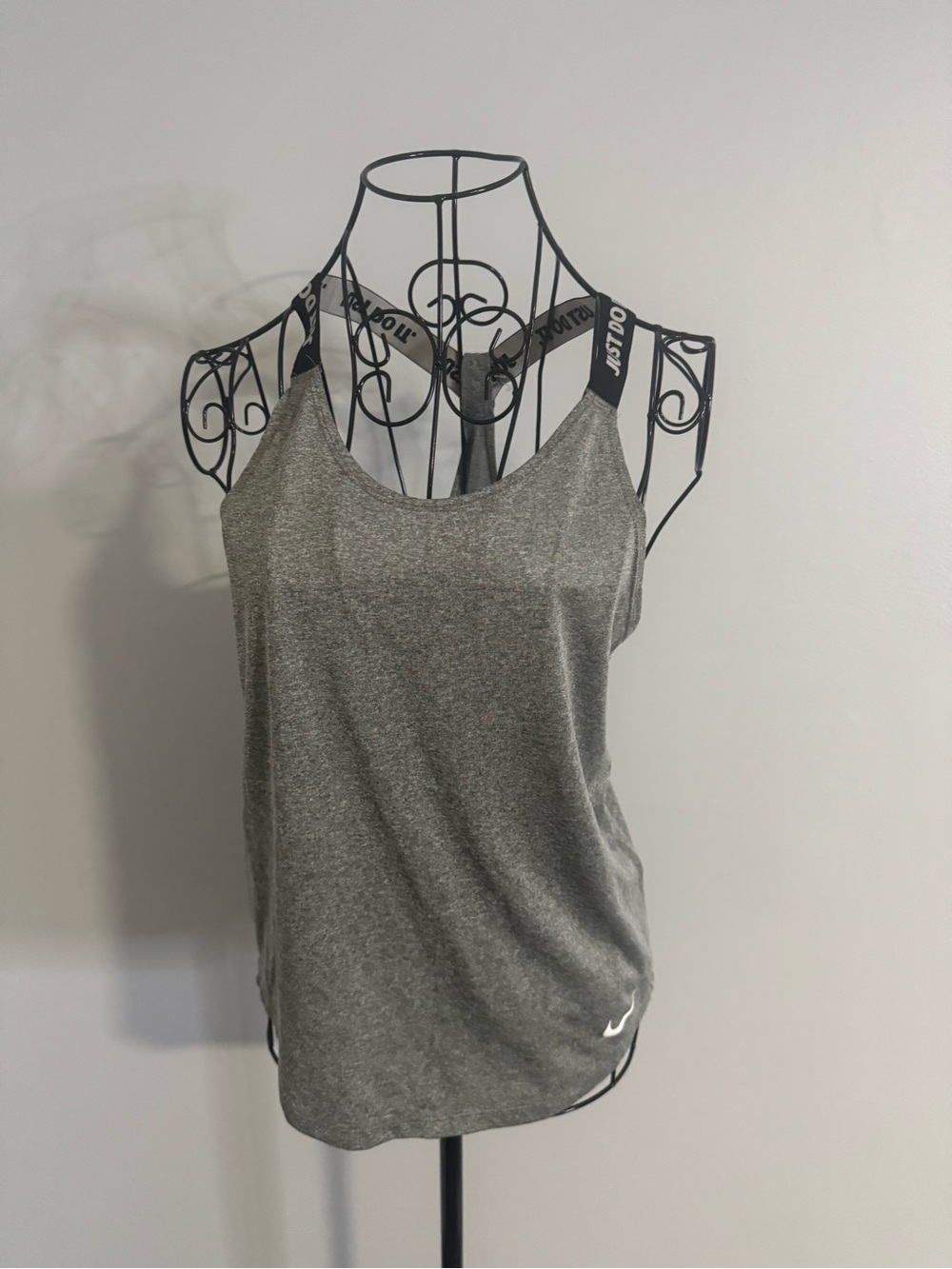 Nike Just Do It Gray Tank Size XS